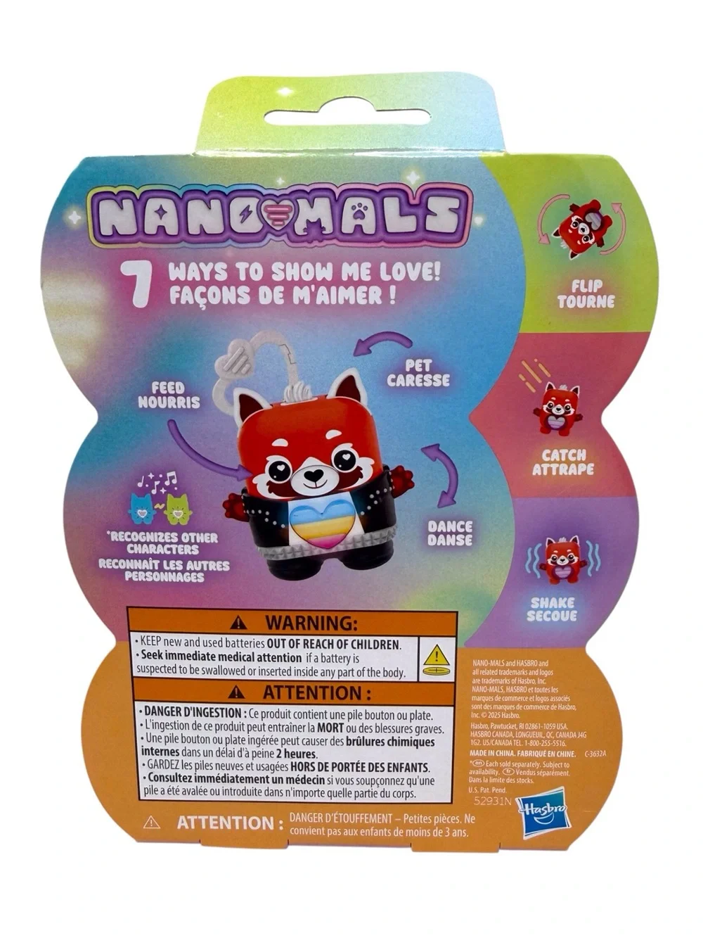 Hasbro nanomals pocket